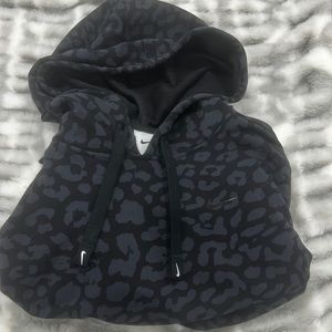 nike cheetah print hoodie